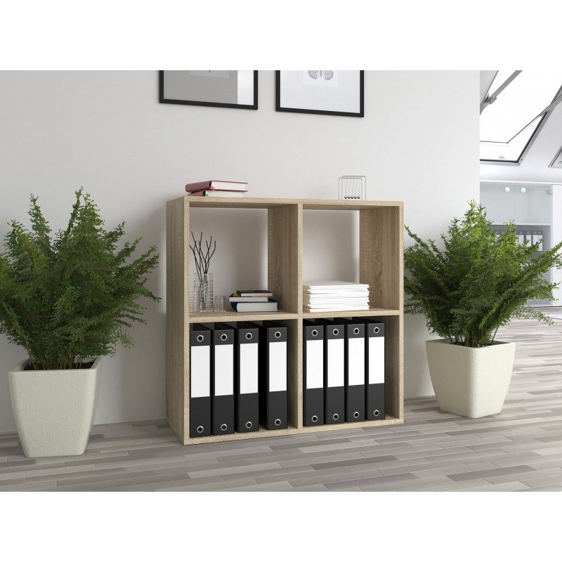 Topeshop MALAX 2X2 SONOMA stue bogreoel #4