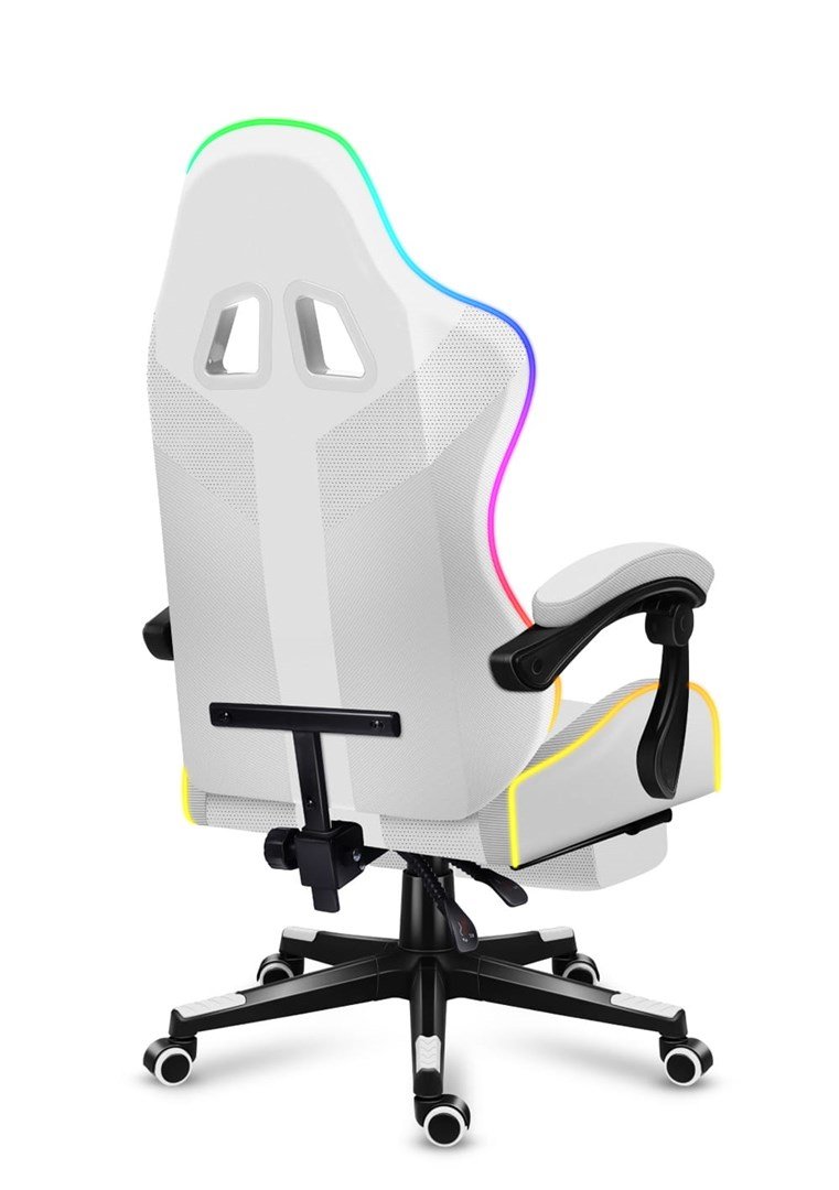 HUZARO FORCE 4.7 RGB White GAMING STOL #8