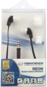 Esperanza EH147K hovedtelefoner/headset Ledningsf�rt I �rerne Musik Sort #2