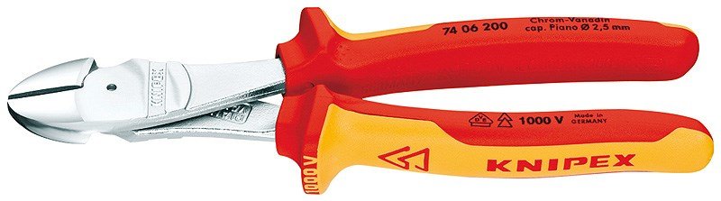 KNIPEX High Leverage Diagonal Cutter insulated 200 mm #1