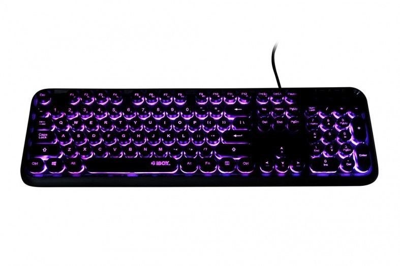 TASTATUR I-BOX PULSAR IKS620, LED, KABLET #4