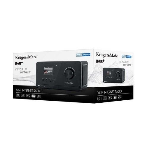 Krger&Matz KM0816 radio Personligt Analog & digital Sort #6