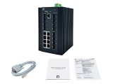 LevelOne IGU-2072 netv�rksswitch Administreret L2+ Gigabit Ethernet (10/100/1000) Sort #4