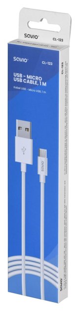 SAVIO USB - micro USB-kabel 1m CL-123 #4