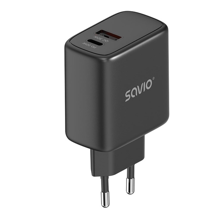 SAVIO LA-06/B USB Quick Charge Power Delivery 3.0 30W Intern oplader #4