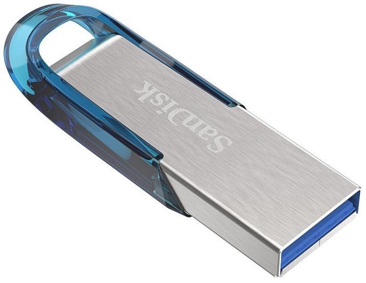 SanDisk Ultra Flair USB-ngle 32 GB USB Type-A 3.2 Gen 1 (3.1 Gen 1) Bl, Slv #3