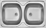 Vask DEANTE Tango ZM5_0200 2-kammer, stl 80x50 cm #1