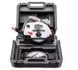 Rundsav 1200W Graphite rundsavsklinge 185 mm med en kuffert #9