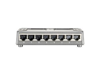LevelOne FSW-0808TX netv�rksswitch Ikke administreret Fast Ethernet (10/100) Gr� #7