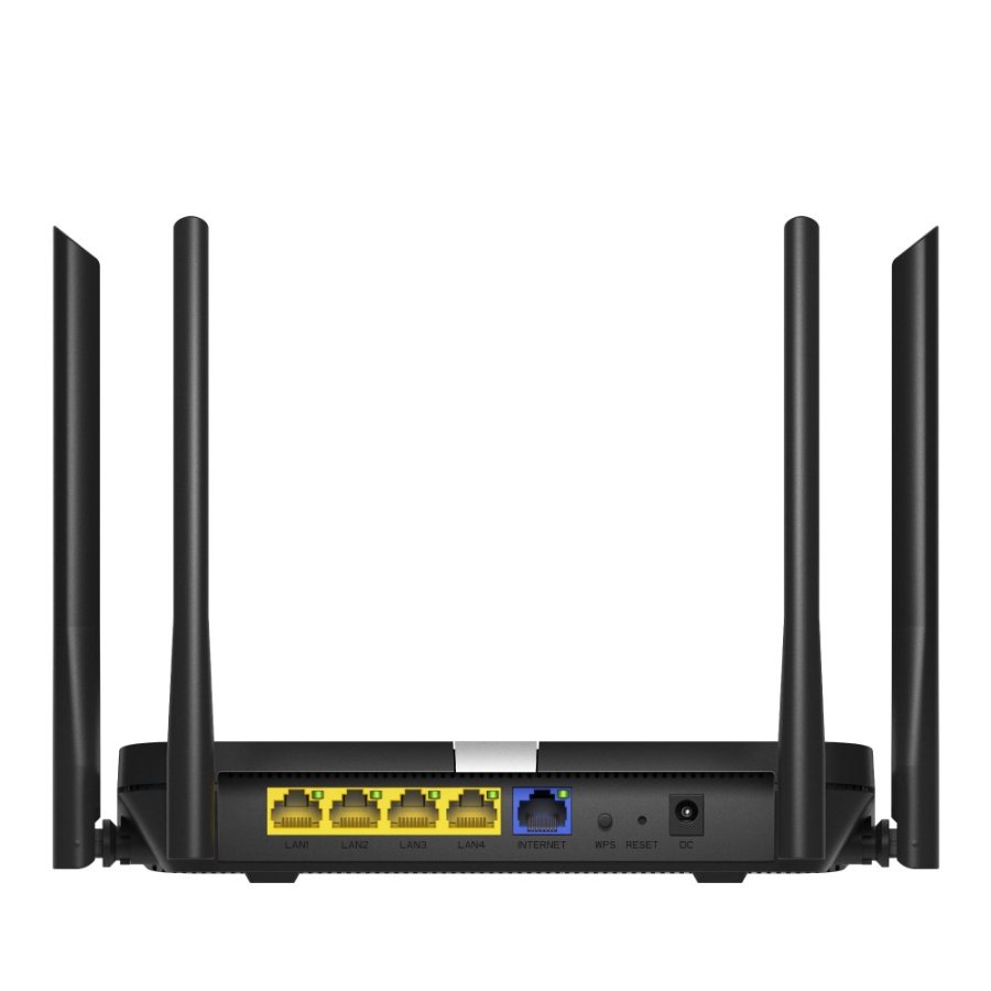 Cudy X6 trdls router Gigabit Ethernet Dual-band (2,4 GHz / 5 GHz) Sort #5