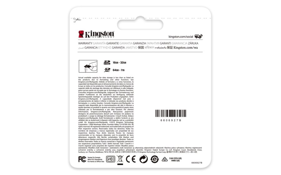 Kingston Technology Canvas Select Plus-hukommelseskort 512 GB SDXC Class 10 UHS-I #10