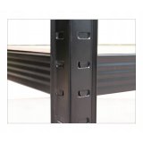Topeshop REGA P9030 CZARNY lagerhylde til havevrktj Fritstende Galvaniseret stl, MDF #19
