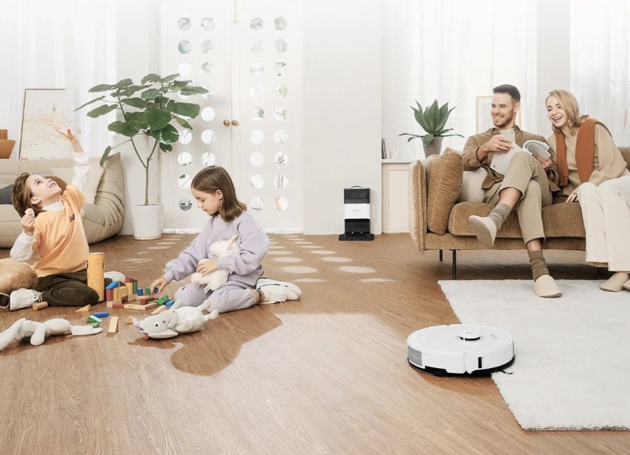Roborock S8+ robotstvsuger 2,85 L Kombi Hvid #3