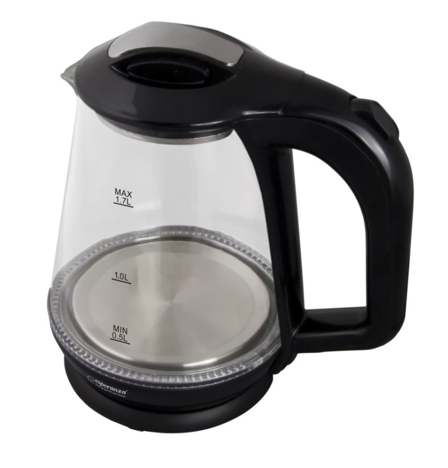 Esperanza EKK024K elkedel 1,7 L glas/sort 1500 W #3