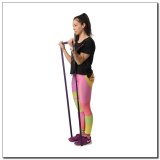 HMS Fitness GU05 SET motionsbnd Gummi Sort, Lilla, Rd, Gul #12