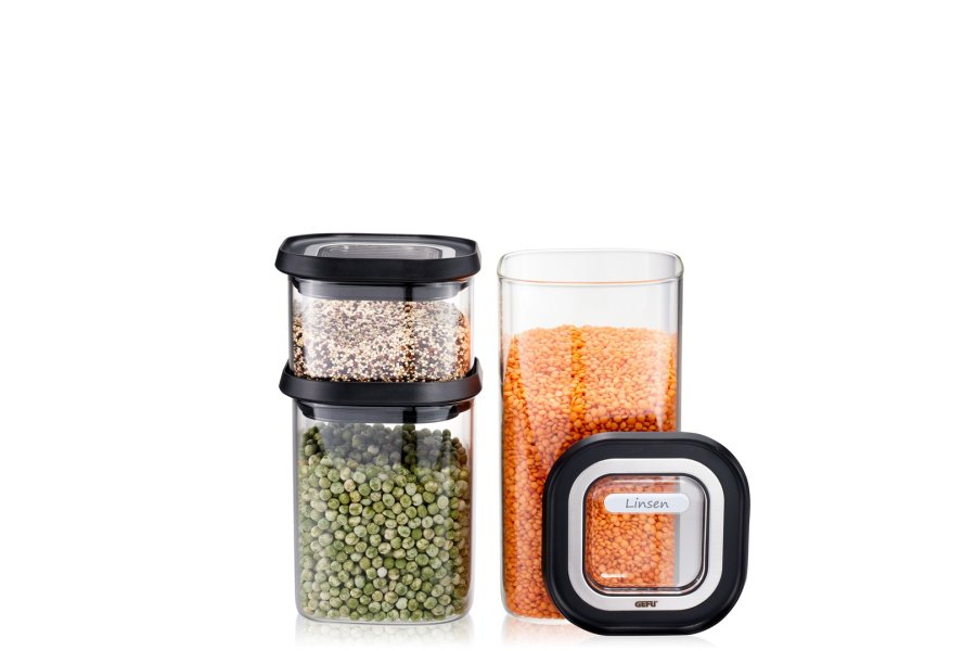 St med 3 glasbeholdere Gefu Pantry G -12807 #1