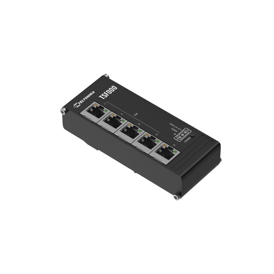 Teltonika TSF000 Ikke administreret Fast Ethernet (10/100) Str�m over Ethernet (PoE) Desktop Sort #3