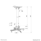 Neomounts CL25-540WH1 monteringsbeslag til projektor Loft Hvid #10