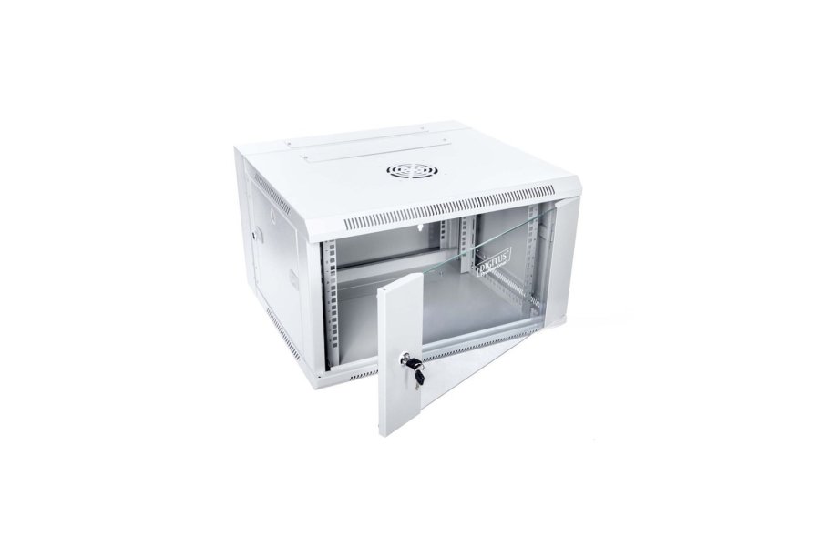 Digitus DN-WD19 06U/550 stativ 6U Vgmonteret stativ Lys gr #4