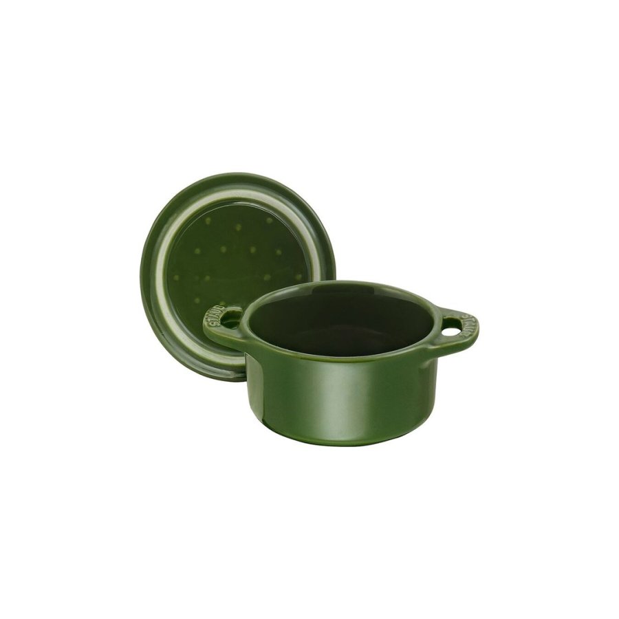 Staub Ceramique 0,2 L Rund Keramisk Gryde bradepande #7