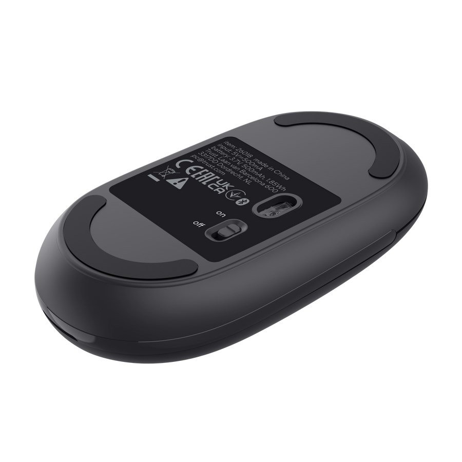 Trust Seron Slim Multi mus Kontor Ambidextrous RF tr�dl�s + Bluetooth Optisk 3200 dpi #7