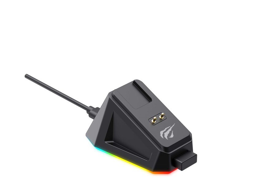 Havit MS979WB - trdls gaming-mus med ladestation #11