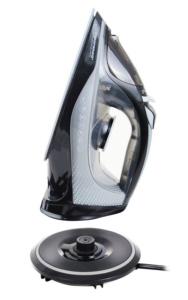 Esperanza EHI011 Dampjern Keramisk kogeplade Gr�, Sort 2600 W #4