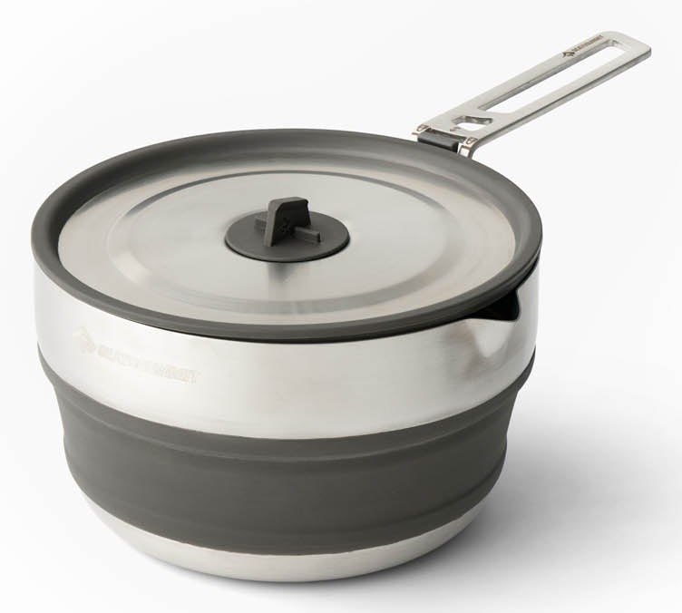 Sea To Summit Detour Pot 1,8 L Gr�, Rustfrit st�l #1