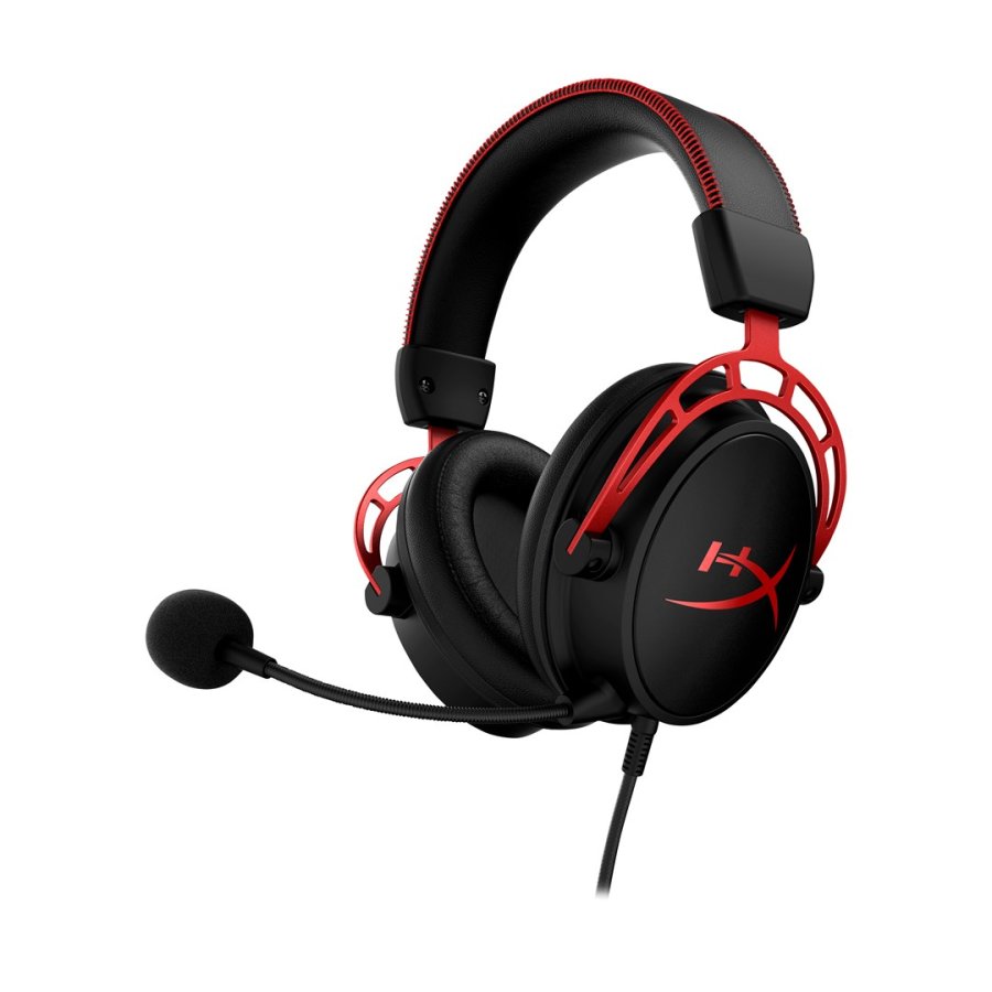 Hovedtelefoner med mikrofon HyperX HX-HSCA-RD/EM #1