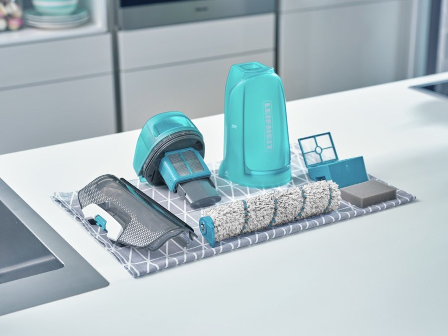 Leifheit Regulus Aqua PowerVac Stick vakuum Batteri Tr&vd Skum Posels Bl, Gr, Hvid #27