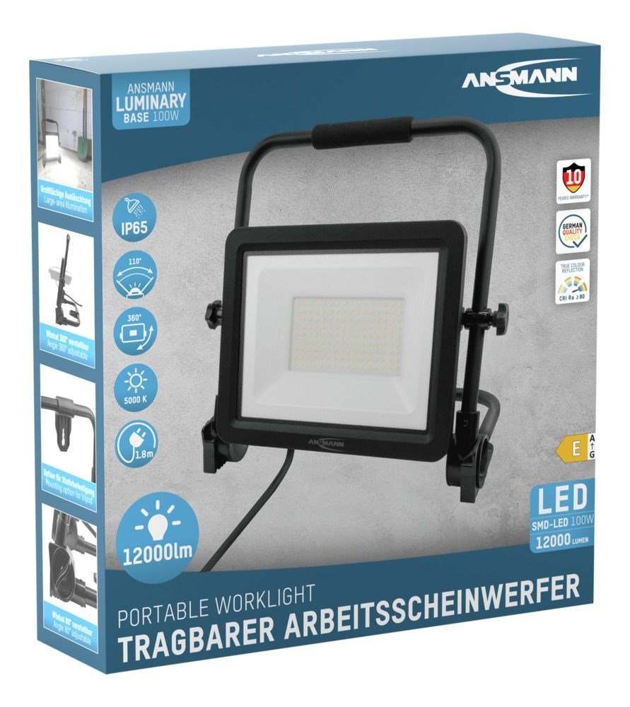Ansmann FL100W-AC Sort LED 100 W #9