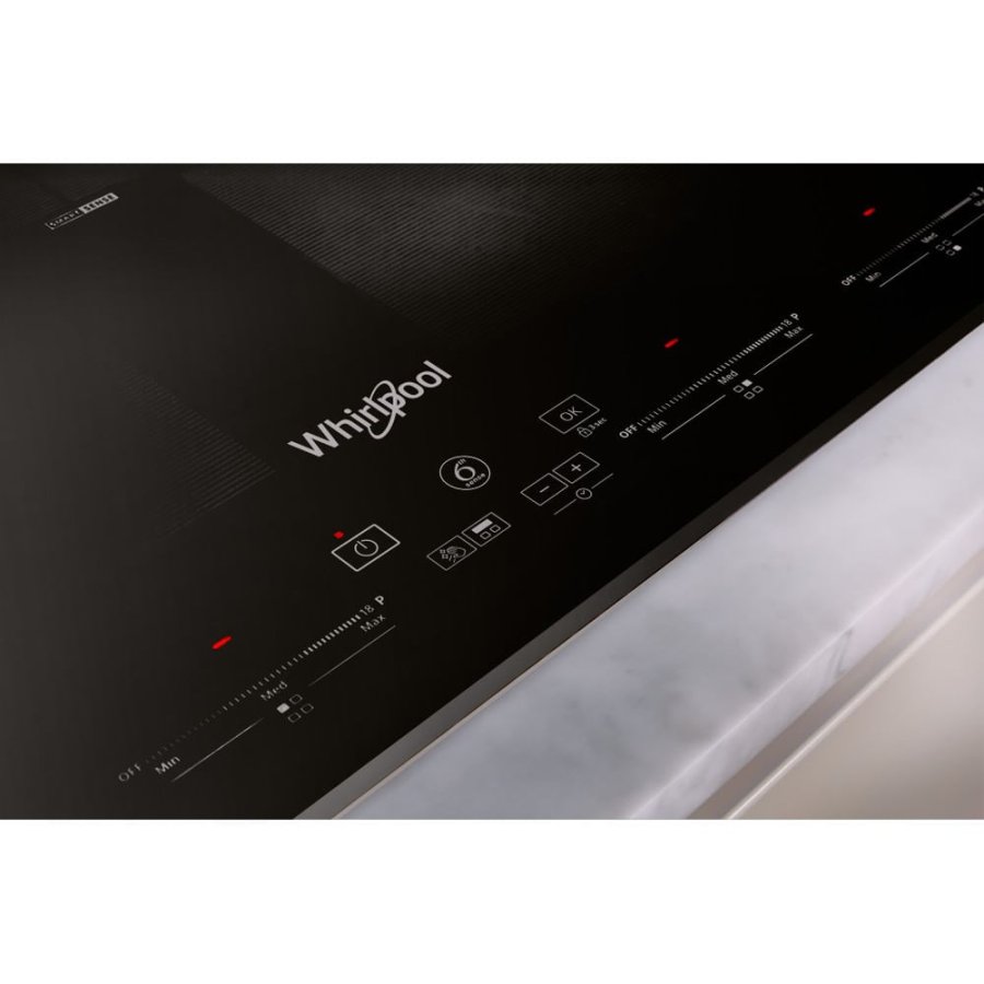 Whirlpool SMO 654 OF/BT/IXL Sort Indbygget 65 cm Zone induktionskogeplade 4 zone(s) #12