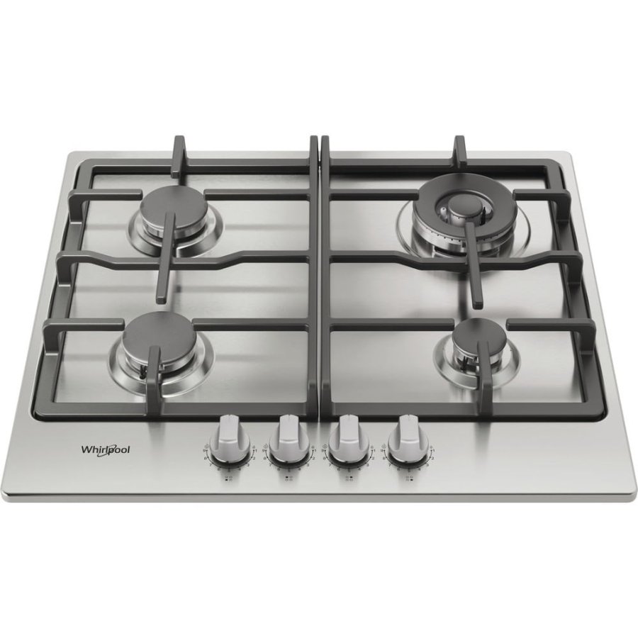 Whirlpool TGML 661 IX R Rustfrit st�l Indbygget 58 cm Gaskomfur 4 zone(s) #5