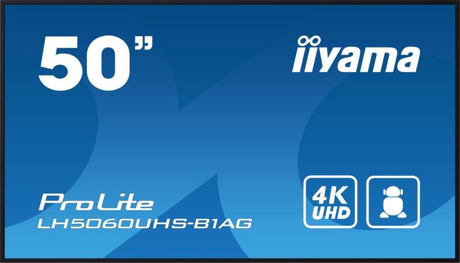 iiyama LH5060UHS-B1AG skilte display Digital A-tavle 125,7 cm (49.5