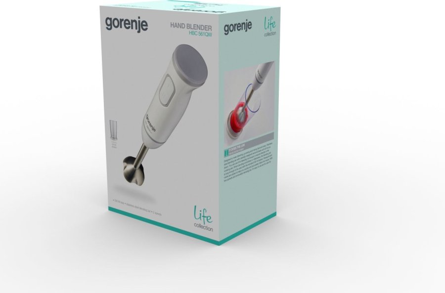 Gorenje HBC561QW 0,5 L H�ndmixer 560 W Hvid #4
