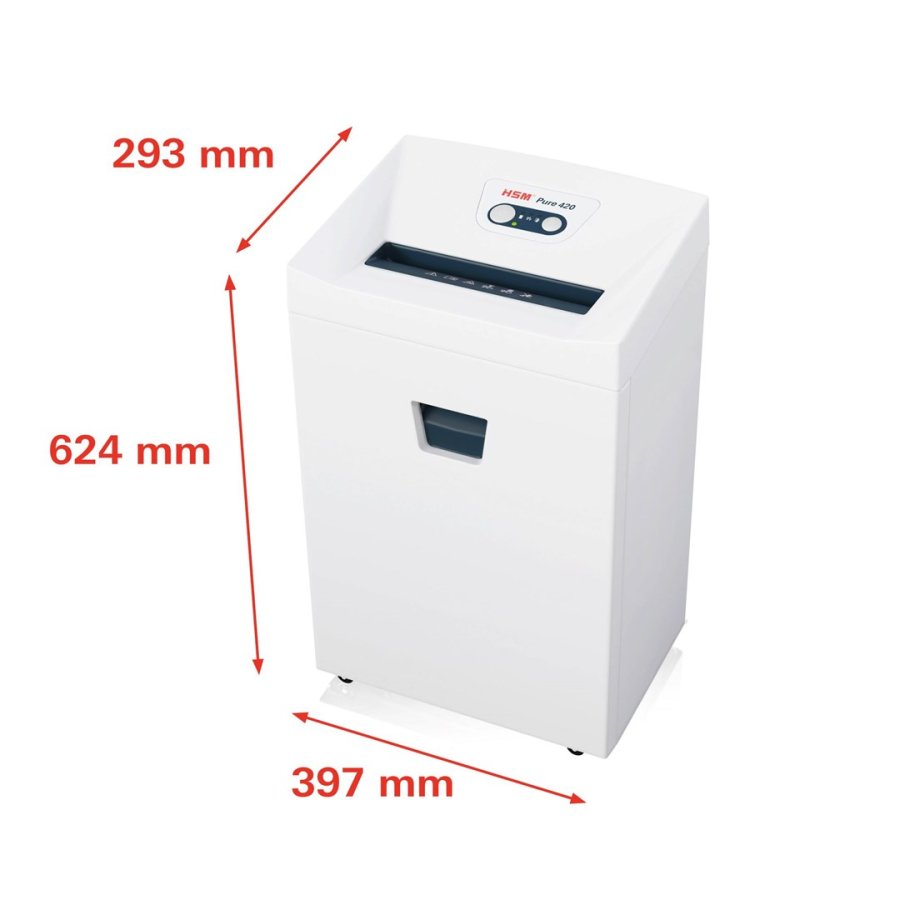 HSM Pure 420 dokument makulator, 4,5 x 30 mm #2