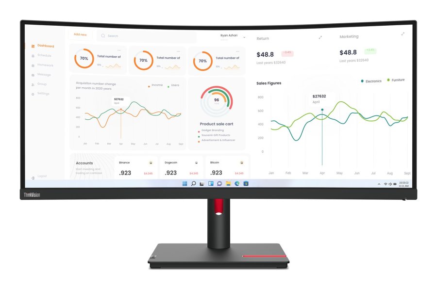 Lenovo ThinkVision T34w-30 LED display 86,4 cm (34