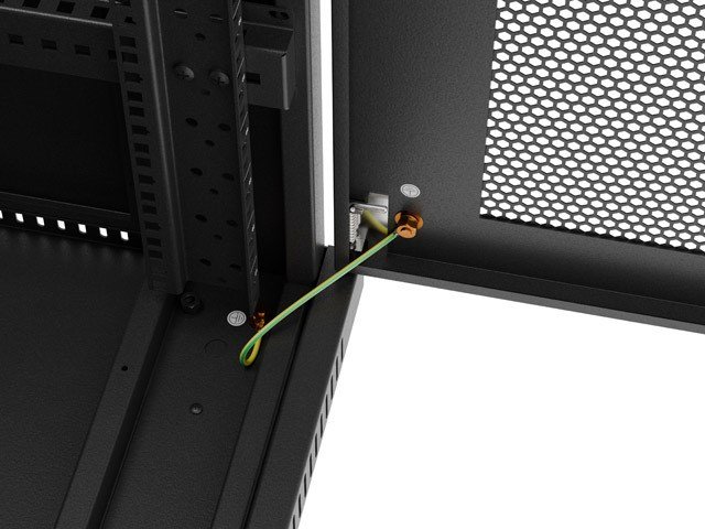 Lanberg FF01-6632-23BL stativ 32U Fritst�ende reol Sort #45