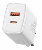 Baseus CCXJ-B02 oplader til mobil enhed Universel Hvid Vekselstrm Hurtig opladning Indendrs #1
