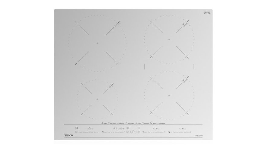 Teka IZC 64630 MST Hvid Indbygget 60 cm Zone induktionskogeplade 4 zone(s) #3