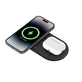 Belkin WIZ021VFBK - 2-i-1 trdls opladningsplade med Qi2-teknologi 15 W, sort #2