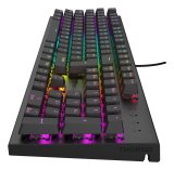 GENESIS Thor 303 tastatur Spil USB QWERTZ Tysk Sort #3