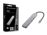 Conceptronic DONN33G dockingstation Ledningsf�rt USB 3.2 Gen 1 (3.1 Gen 1) Type-C S�lv #8
