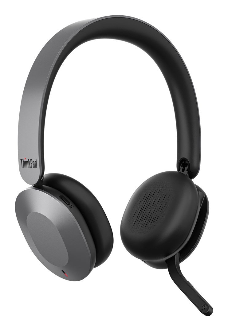Lenovo 4XD1T60925 hovedtelefoner/headset Tr�dl�s Kontor/Callcenter USB Type-C Bluetooth Gr� #19