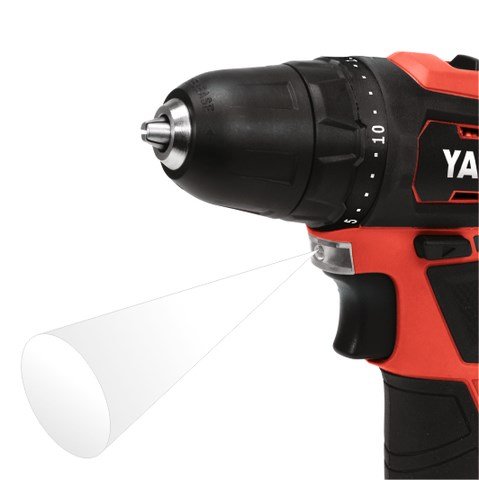 Yato YT-82901 elektrisk skruetrkker & slagbor 1300 rpm Sort, Rd #6