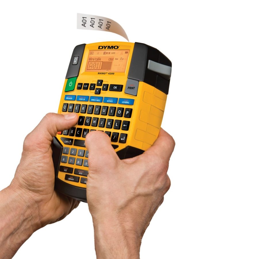DYMO RHINO 4200 etiketprinter QWERTY #4
