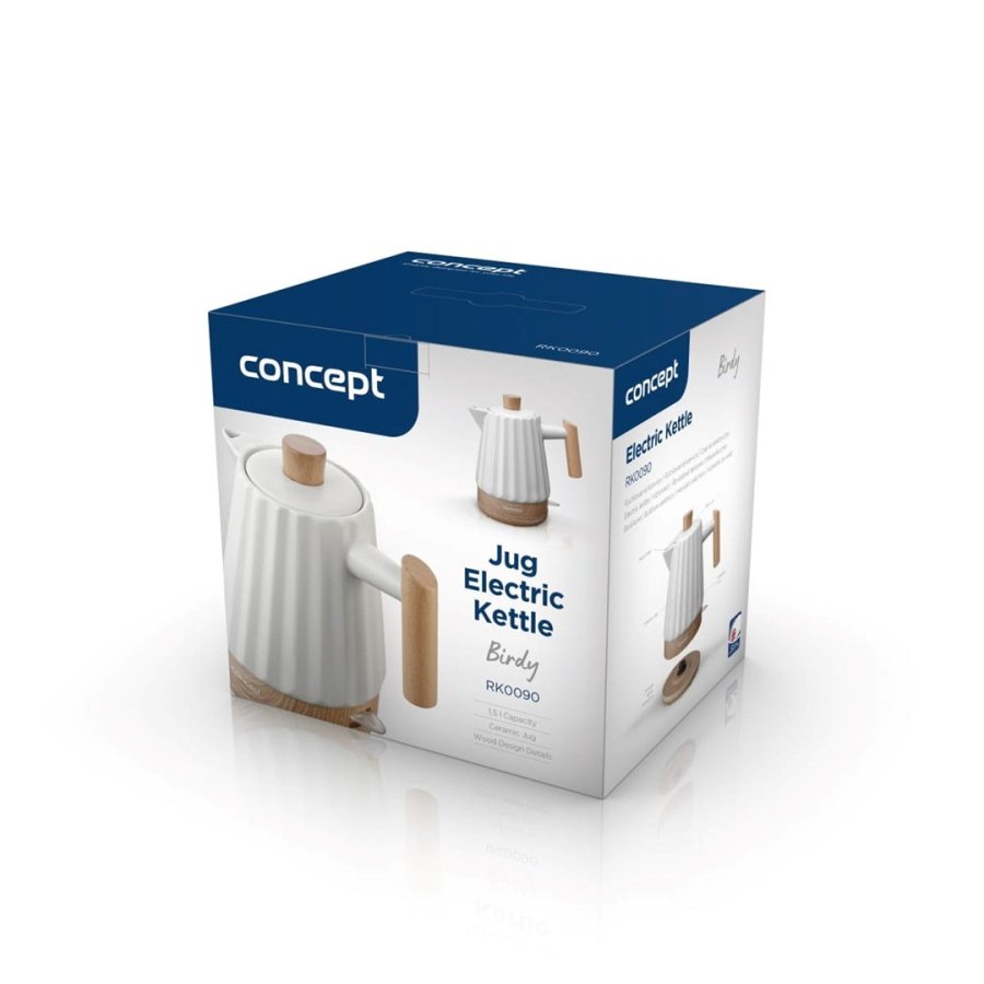 Concept RK0090 Keramisk elkedel 1,5 l Hvid #17