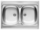 PYRAMIS 100107501 Top-monteret vask Rektangulr Rustfrit stl #2