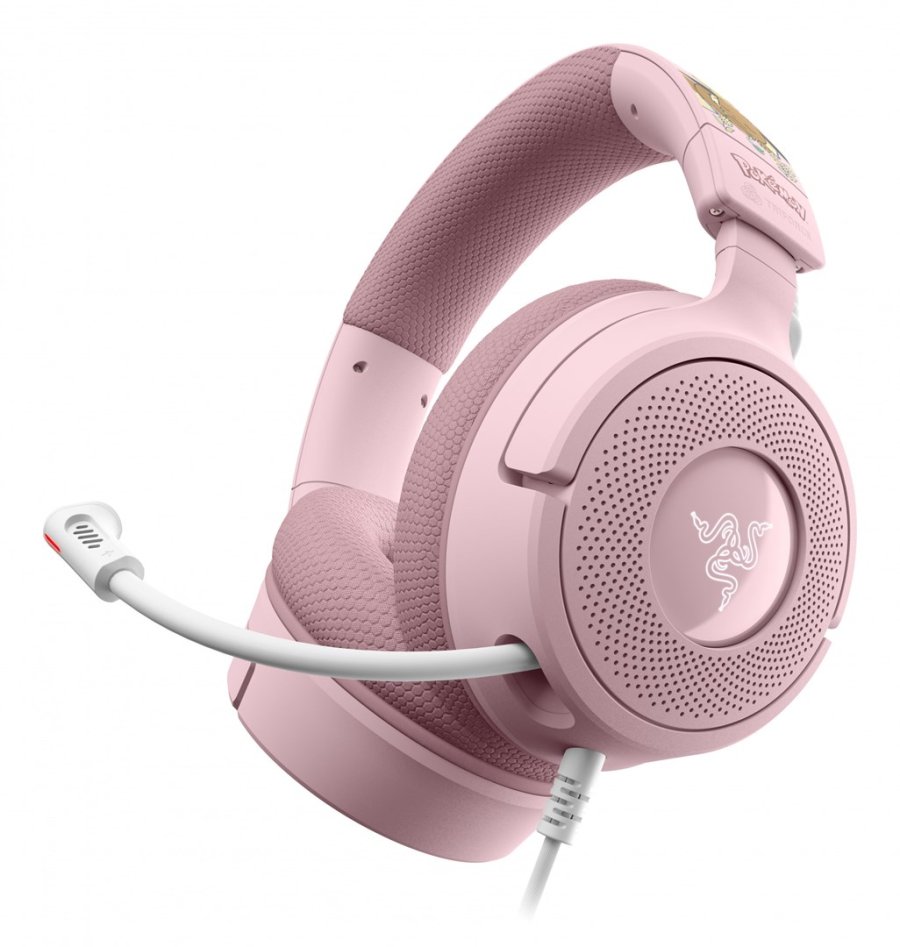 Razer Kraken V4 X – Pikachu & Eevee Edition Headset Ledningsf�rt Spil USB Type-C / USB Type-A Lyser�d #4