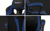 Huzaro FORCE 2.5 BLUE  MESH Gaming lnestol Trdsde Sort, Bl #3